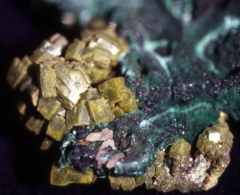 Pyromorphite and Malachite, NT