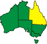 Map of Queensland