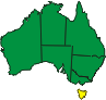 Tasmania map